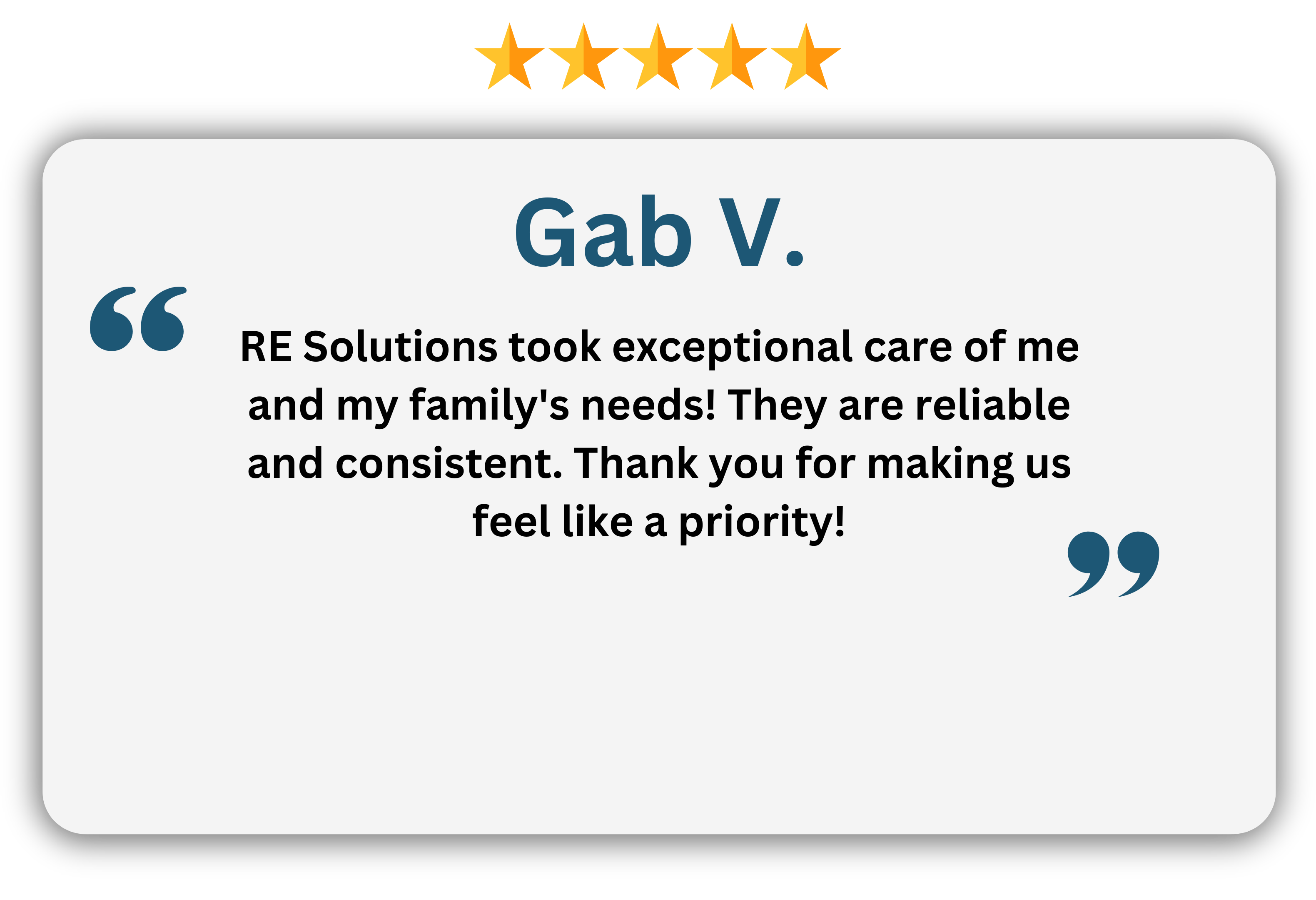 Gab V. testimonial